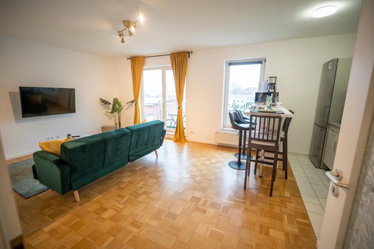 Rr - Modern Apartment 53Qm - Balcony - Lift Magdeburg Ngoại thất bức ảnh